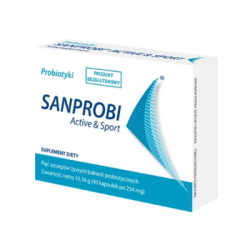 Kapsułki probiotyczne Sanprobi Active & Sport 40 sztuk bezglutenowe