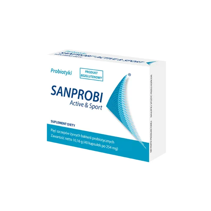 SANPROBI® Active & Sport – probiotyk dla aktywnych