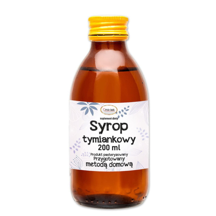 Syrop tymiankowy 200 ml – naturalne wsparcie gardła