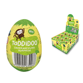 Jajko Niespodzianka BIO Fair Trade 20 g – TODDIDOO