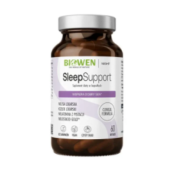 Sleep Support Biowen 60 kapsułek suplement na lepszy sen