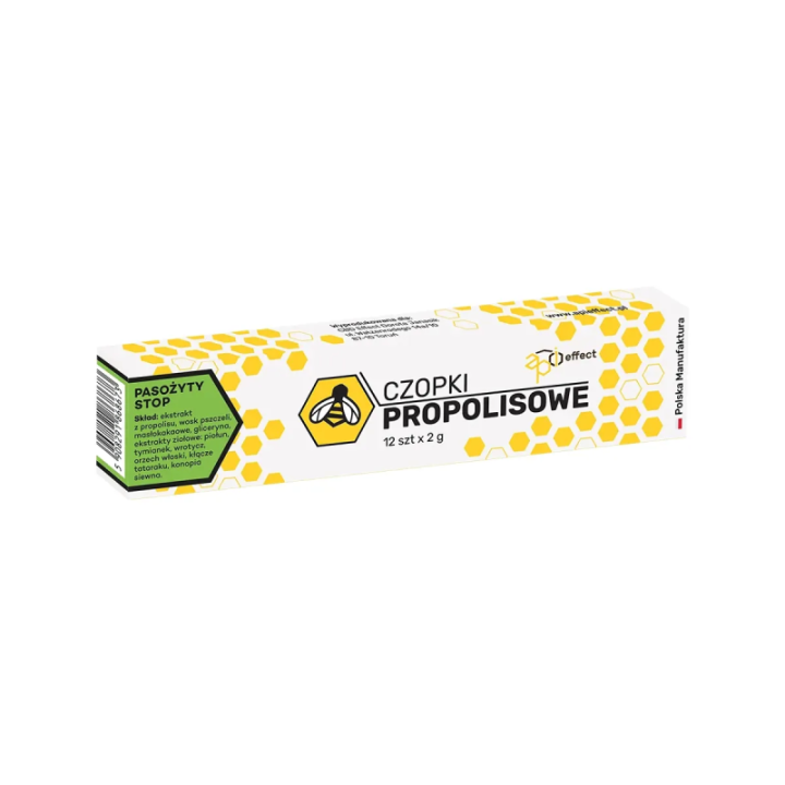 Czopki propolisowe Pasożyty STOP 12 szt – naturalne