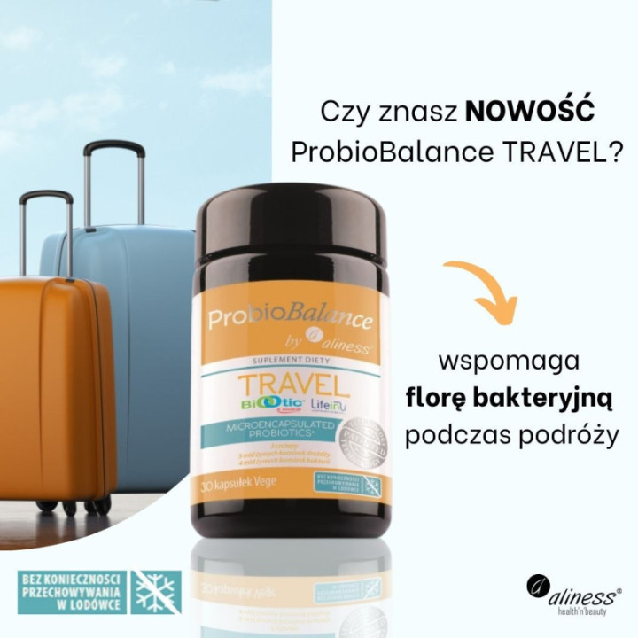ProbioBALANCE Travel – probiotyk w podróży