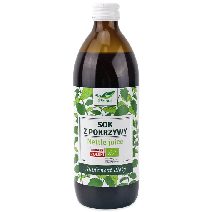 Sok z pokrzywy BIO 500 ml – BIO PLANET