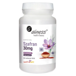 Szafran Safrasol® 2% / 10% 30 mg – 90 tabletek VEGE Aliness