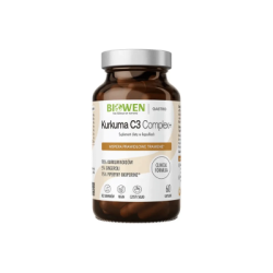 Kurkumina (kurkuma) C3 Complex+, 98% kurkuminoidów Biowen suplement diety – 60 kapsułek