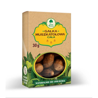Gałka MUSZKATOŁOWA CAŁA bez chemii Dary Natury 30 g