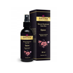 Dezodorant- Mgiełka do ciała  OPIUM 80 ml - SATTVA (AYURVEDA)