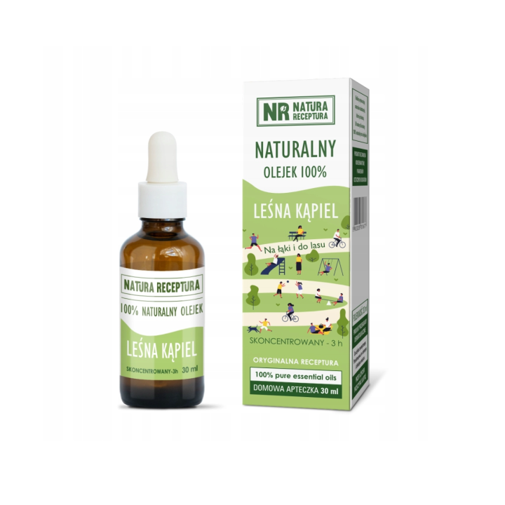 Olejek Leśna Kąpiel 30 ml – naturalne olejki eteryczne Natura Receptura