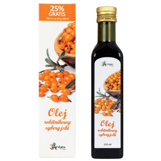 Olej rokitnikowy Aram Natura | Rokitnik syberyjski 230 mg karotenoidów