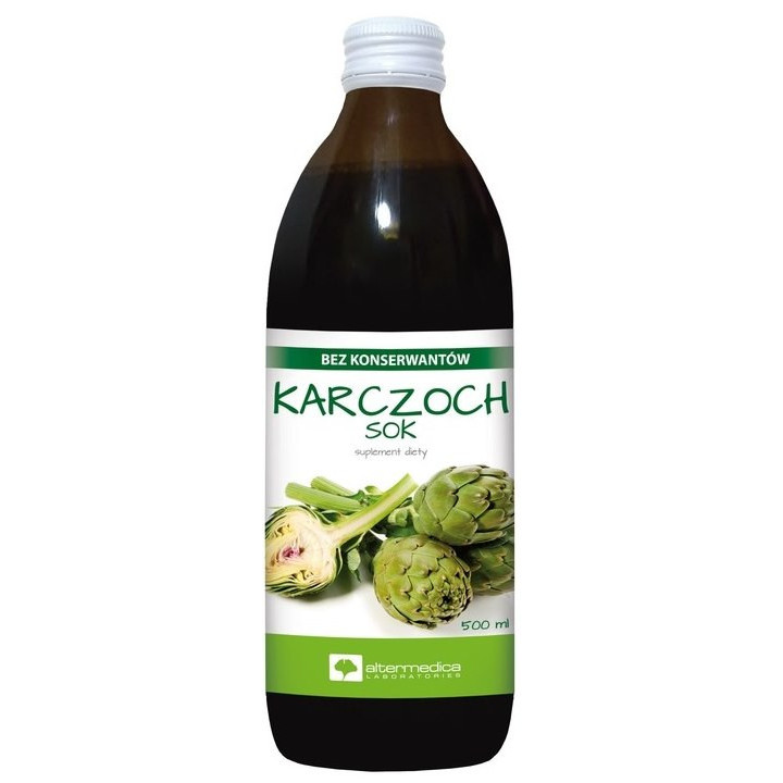 Karczoch sok 500ml Alter Medica
