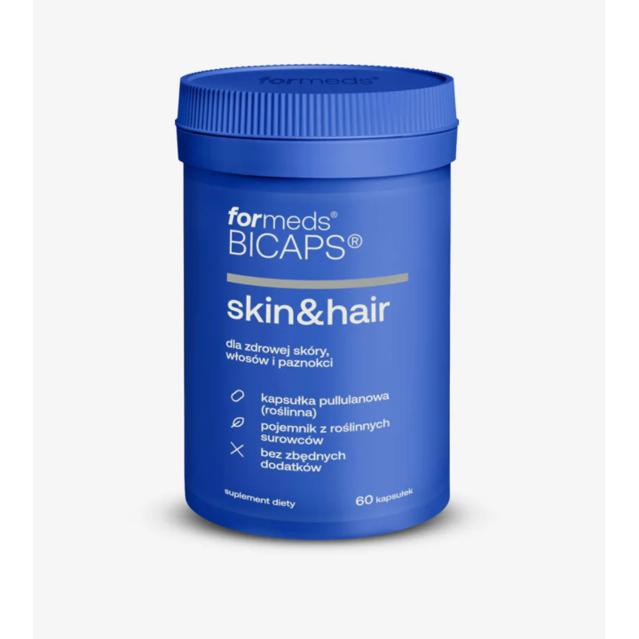 BICAPS Skin & Hair 60 kaps. – włosy, skóra, paznokcie