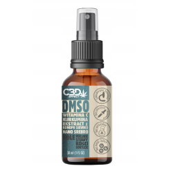 DMSO z ekstraktem z konopi i kurkumy z wit.C CBD Effect 30ml