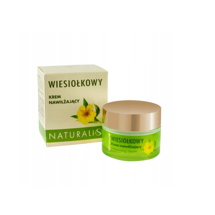 Wiesiołkowy Krem Nawilżający Naturalis 50ml – Cera Sucha i Wrażliwa