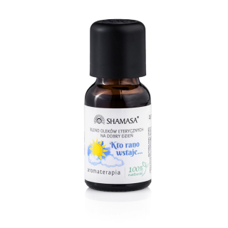 Blend Olejków "Kto rano wstaje..." 15 ml – Naturalna Energia i Dobry Nastrój