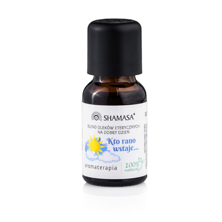 Blend Olejków "Kto rano wstaje..." 15 ml – Naturalna Energia i Dobry Nastrój