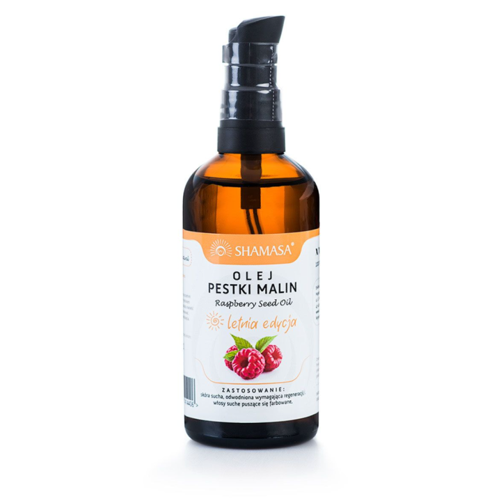 Olej z Pestek Malin 100 ml – Naturalna Regeneracja i Blask | Letnia Edycja