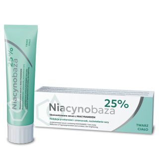 Niacynobaza 25% serum z niacynamidem 30 g – przebarwienia i pory