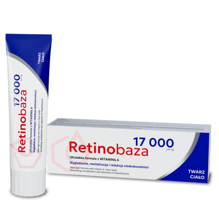 Retinobaza 17000 krem z witaminą A 30 g – zmarszczki i regeneracja skóry