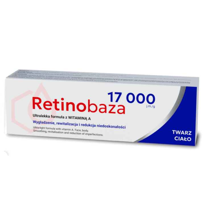Retinobaza 17000 krem z witaminą A 30 g – zmarszczki i regeneracja skóry