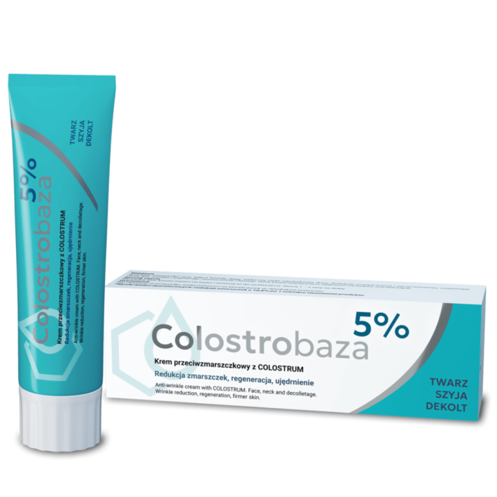 Colostrobaza 5% krem z colostrum 30 g – regeneracja i redukcja zmarszczek