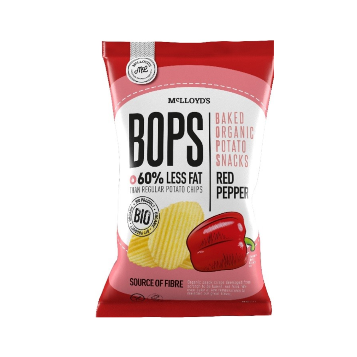 Chipsy Ziemniaczane Pieczone Paprykowe BIO 85g | Bezglutenowe