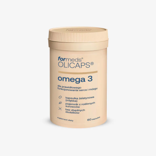 OLICAPS Omega 3 DHA EPA TG – wsparcie serca i mózgu