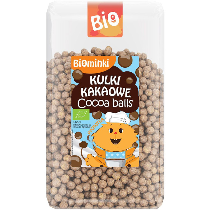 BIO kulki kakaowe Biominki BIO Planet 300 g