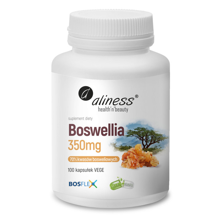 Boswellia 350 mg Aliness BosFlex® – wsparcie stawów