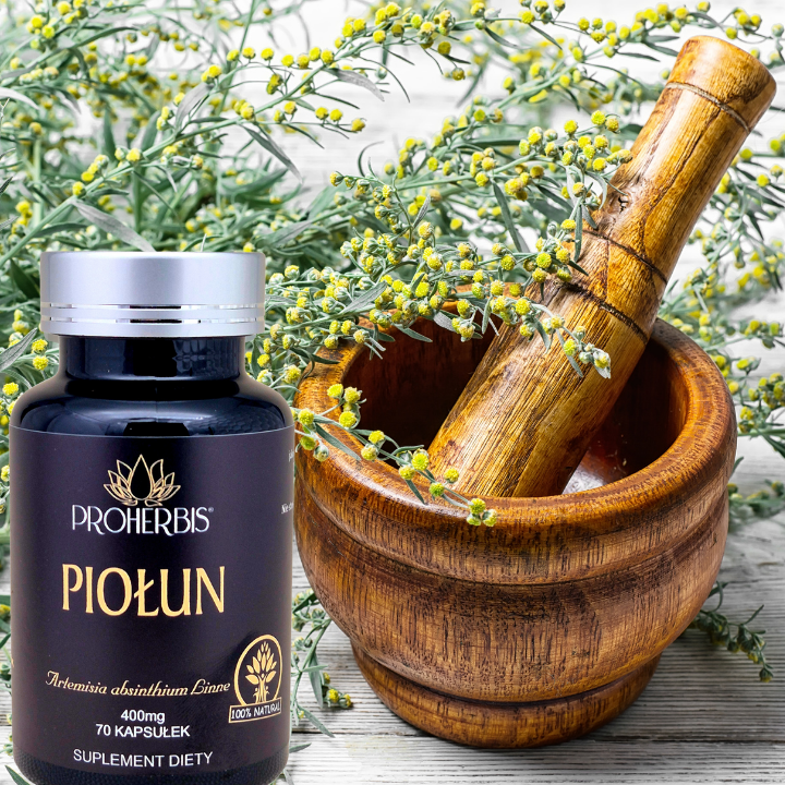 Piołun 400 mg Proherbis – wsparcie trawienia i jelit