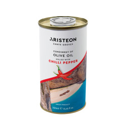 Oliwa z oliwek z dodatkiem chilli 250 ml ARISTEON z Grecji Zakynthos