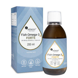 Aliness Fish Omega 3 FORTE 50/25 Trójglicerydy 200 ml