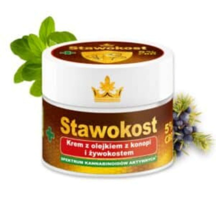 Stawokost Krem z olejkiem z konopi i żywokostem 50 ml