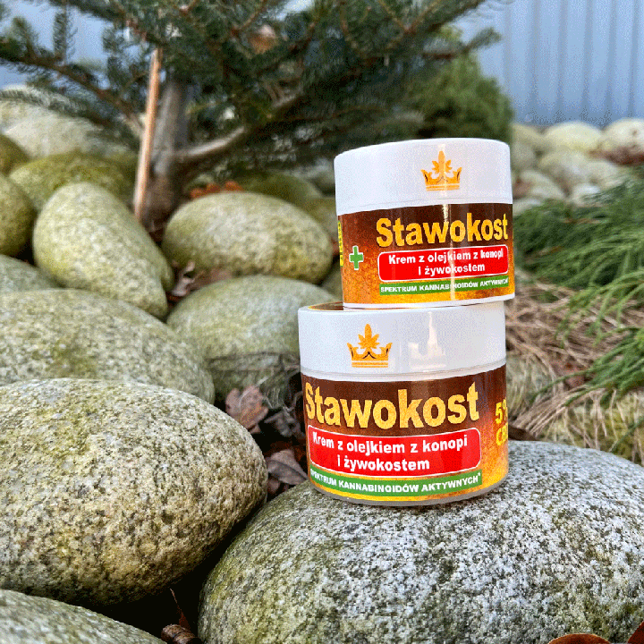 Stawokost Krem z olejkiem z konopi i żywokostem 50 ml