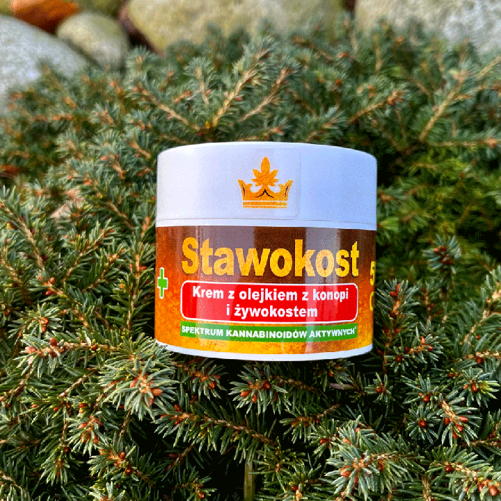 Stawokost Krem z olejkiem z konopi i żywokostem 50 ml