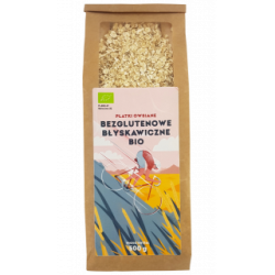 BIO Płatki owsiane bezglutenowe błyskawiczne 500 g