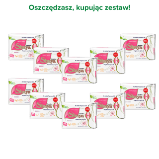 Zestaw 10x Podpaski dzienne Shuya Health Sensitive 100 szt. + Darmowa dostawa