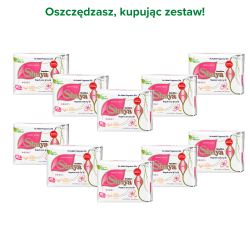 Shuya Health Sensitive podpaski dzienne zestaw 10 opakowań - 100 szt. + BEZPŁATNA DOSTAWA