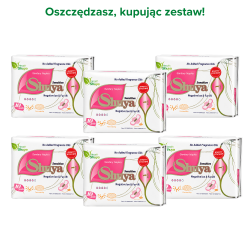 Shuya Health Sensitive podpaski dzienne zestaw 6 opakowań 60 szt. + BEZPŁATNA DOSTAWA