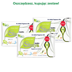 Shuya Health Sensitive wkładki higieniczne zestaw 3 opakowań - 90 szt. + BEZPŁATNA DOSTAWA