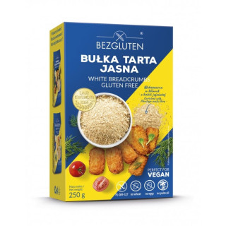 Bułka Tarta Jasna Bezglutenowa 250 g – do panierki i wypieków