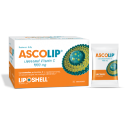 Ascolip liposomalna witamina C (1000 mg) w saszetkach 150 g suplement diety
