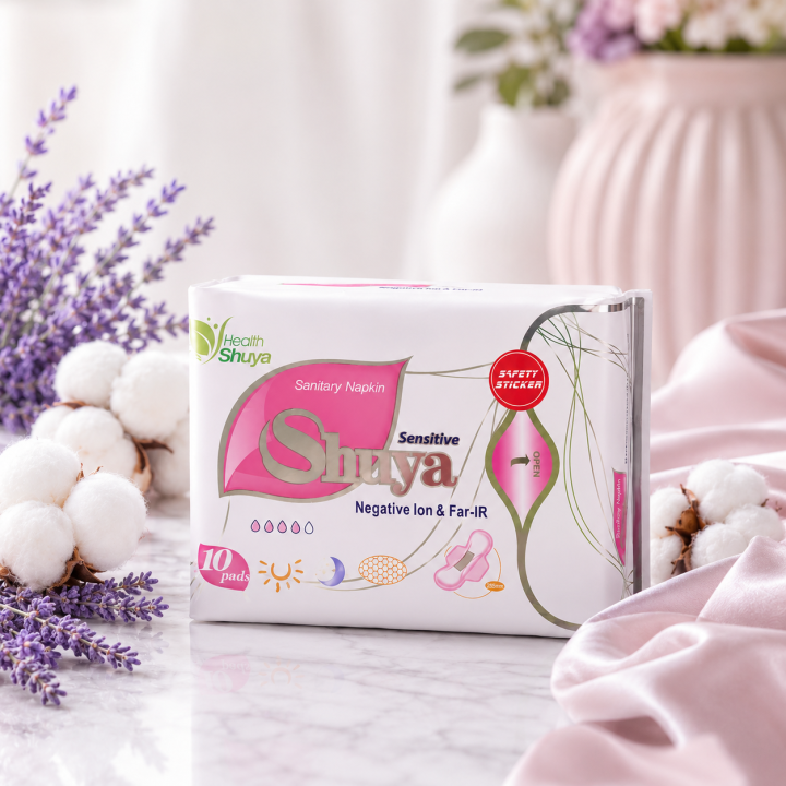 Zestaw 6x Podpaski dzienne Shuya Health Sensitive 60 szt. + Darmowa dostawa