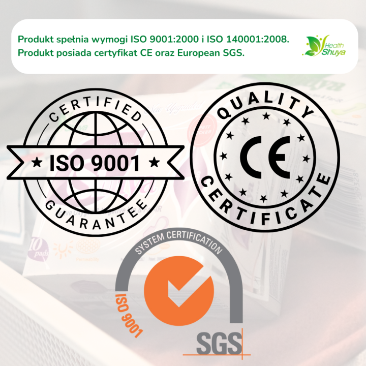Shuya Health Sensitive Zestaw Miesięczny – 96 szt. + Darmowa Dostawa