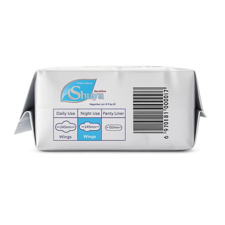Shuya Health Sensitive Zestaw Pełny Cykl - 3x Podpaski Dzienne + 3x Podpaski Nocne + BEZPŁATNA DOSTAWA
