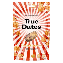 Daktyle popcorn karmelowy True Dates Caramel Popcorn 100g