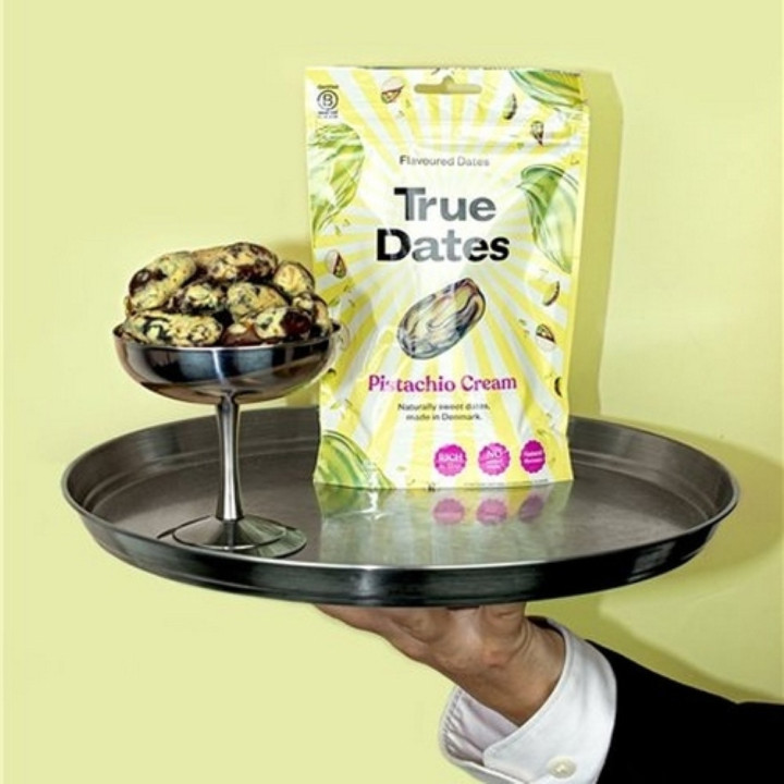 True Dates Pistachio Cream 100g – Daktyle o Smaku Kremu Pistacjowego