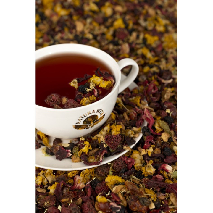 Herbatka z Malinami 100 g - Natura Wita