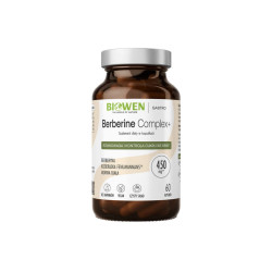 Berberine Complex+ 450 mg Biowen suplement diety – 60 kapsułek