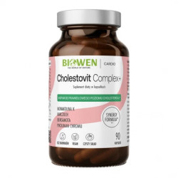 Cholestovit Complex+ na cholesterol Biowen suplement diety – 90 kapsułek
